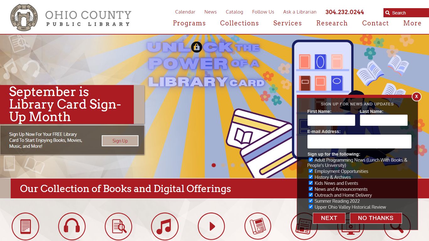 Ohio County Public Library - Wheeling West Virginia | Ohio County WV